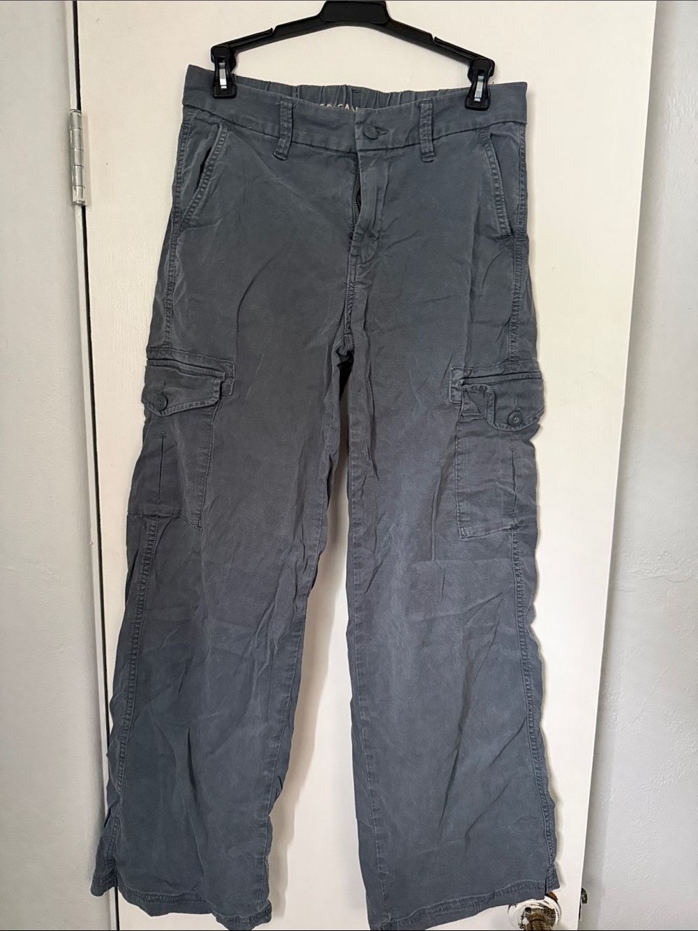 American Eagle Outfitters Men's Gray Cargo Pants
